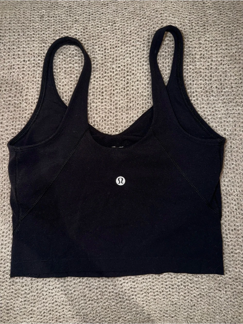 lululemon Black Align Tank Size 2